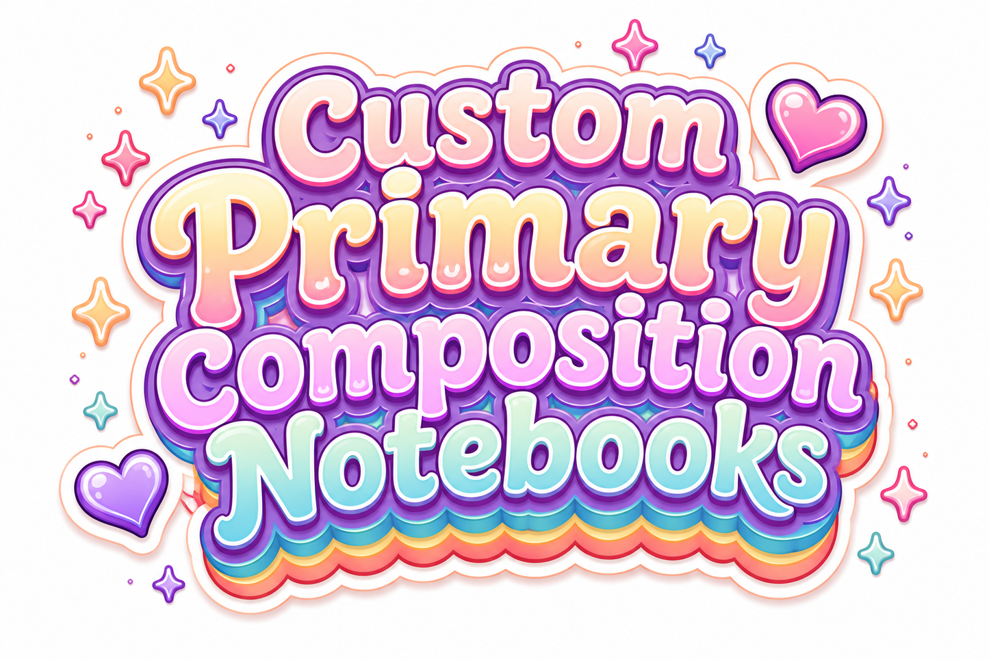 Custom Primary Composition Books