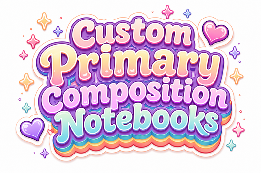 Custom Primary Composition Books