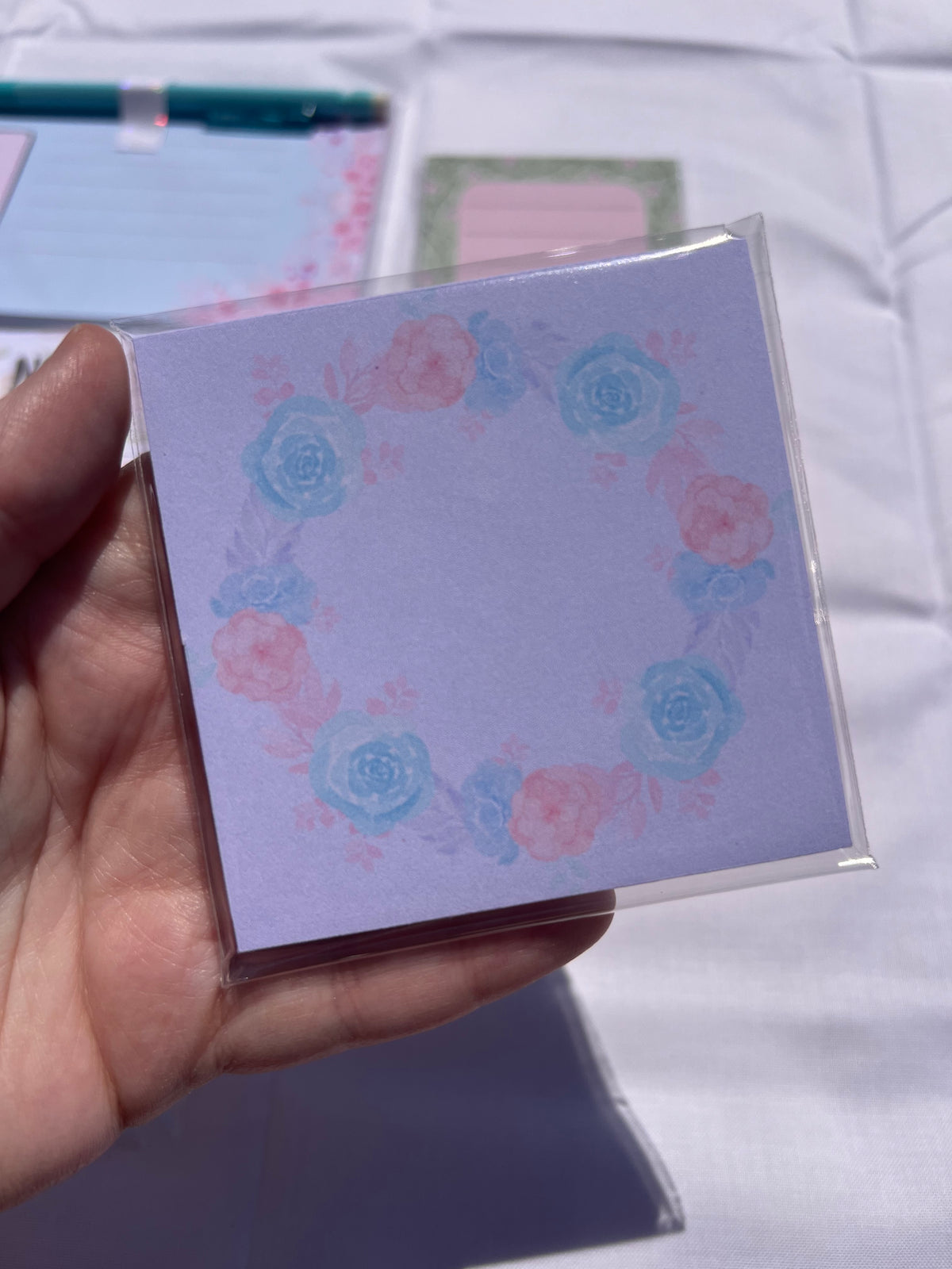 3x3 Ruled Note Pad Custom Notepad 3x3 – The Raincheck Collective